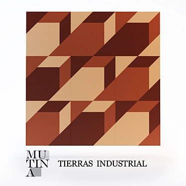 Title: Industrial Chic: Keramogranit TIERRAS from MUTINA 3D model image 1 