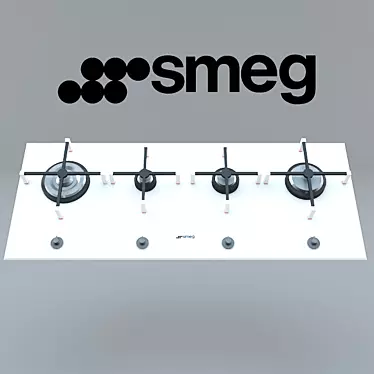 Modern Gas Hobs: Sleek Design 3D model image 1 