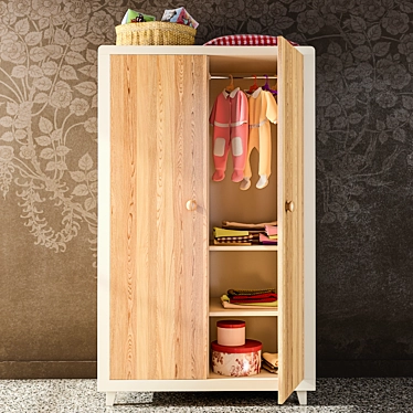 Anouk Wooden wardrobe