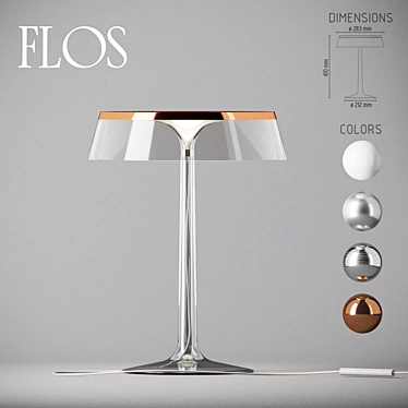 Ethereal Elegance: FLOS Bon Jour 3D model image 1 