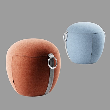 Pucca 1: Small and Stylish Puff 3D model image 1 