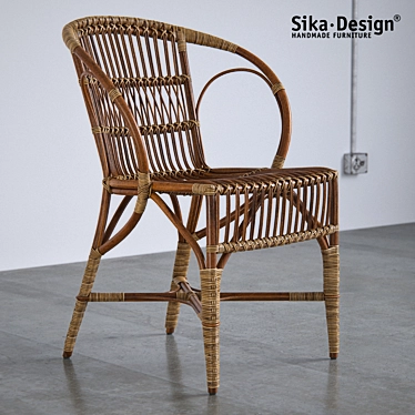 Sika Design Wengler Chair: Stylish & Comfortable Seating 3D model image 1 