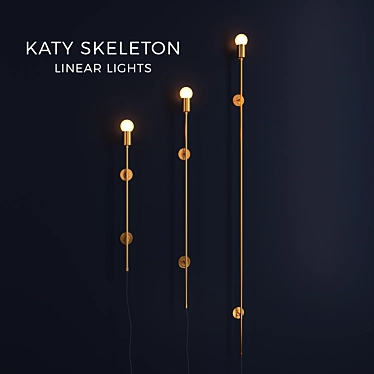 Illumina Linear Lights: Kate Skeleton 3D model image 1 