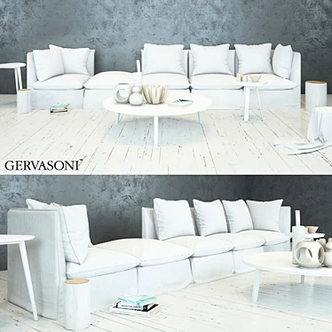 Gervasoni Ghost 06P: Timeless Elegance 3D model image 1 