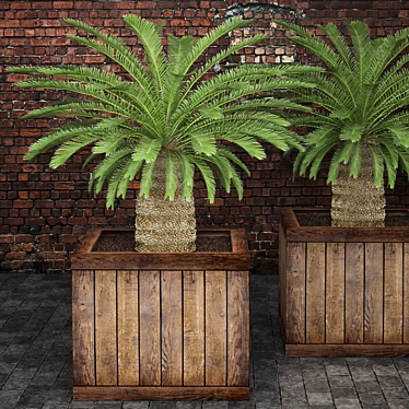 Brick Wall & Cobblestone Material 3D model image 1 