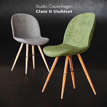 Studio Copenhagen Clam Stuhlset