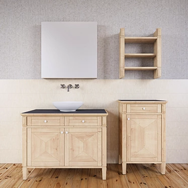 Bathroom furniture True Oak