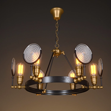 Gaslight_lens_chandelier_6