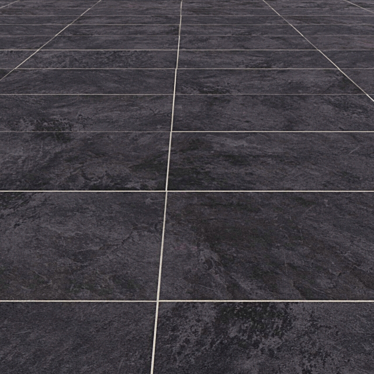 Elegant Basalt Slate Tiles 3D model image 1 