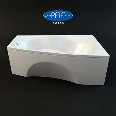  Paa Rigonda Bathtub: Classic Elegance 3D model image 1 