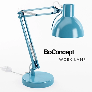 Sleek Boconcept Work Lamp 3D model image 1 