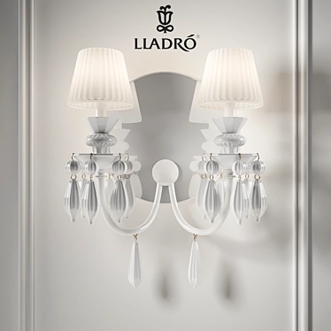 Lladro Belle de Nuit: Striking Wall Elegance 3D model image 1 