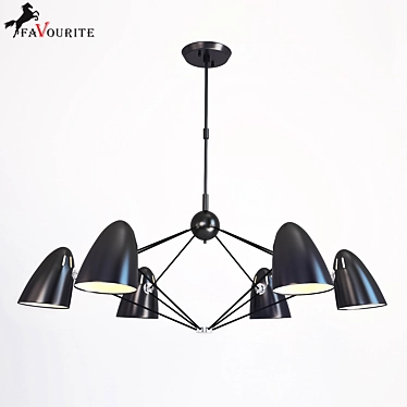 Favorite Pendant Chandelier 3D model image 1 