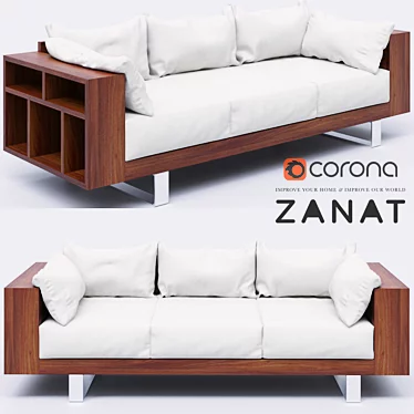 ZANAT NATIVE - Modern Design Sofa 3D model image 1 