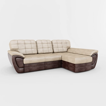 Duglas Real-Size Sofa 3D model image 1 
