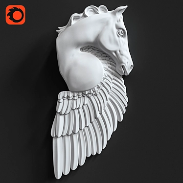 Pegasus Horse Wall Sculpture