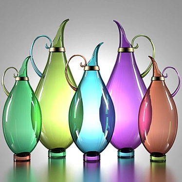 Exotic Glass Pitchers: "Morocco 3D model image 1 