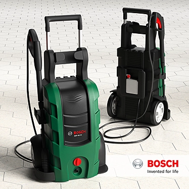 Powerful Bosch AQT 42-13 Pressure Washer 3D model image 1 