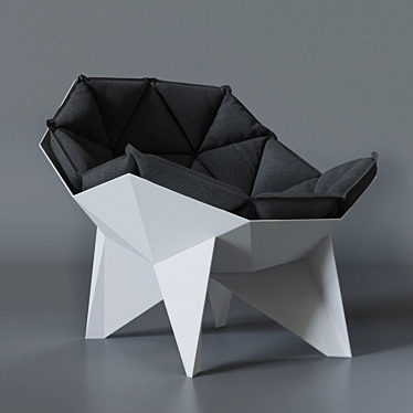 Q1 Chair: Sleek and Stylish Design 3D model image 1 