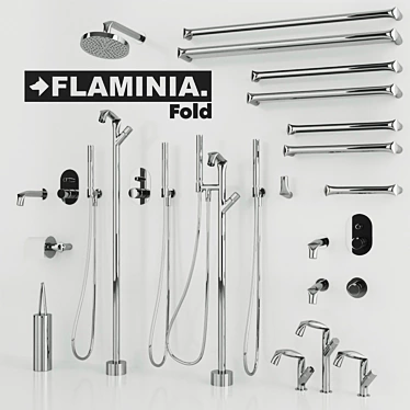 Flaminia Fold - Stylish Mesh Models 3D model image 1 