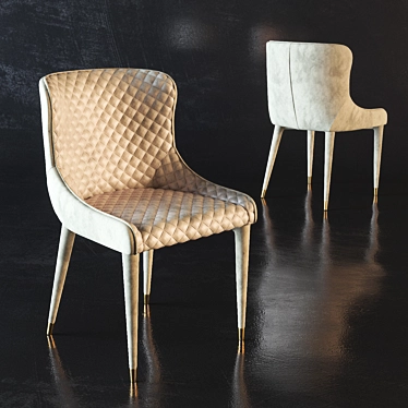 Elegant Cindy Chair: Deephouse Appeal 3D model image 1 
