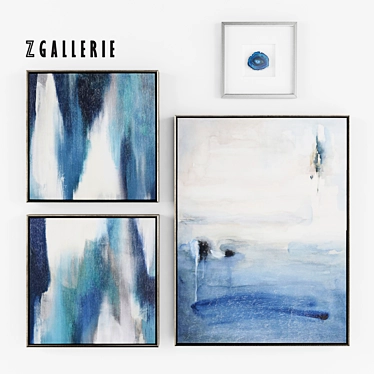 Z Gallerie Sapphire Art - Set of 4