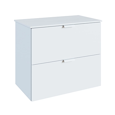 Elegant 82cm IKEA GODMORGON Washstand 3D model image 1 