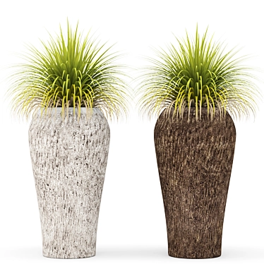 Title: Potted Flora - Urban Greenery 3D model image 1 