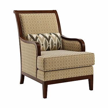 Heckman Lodi 3665: Stylish and Spacious Armchair 3D model image 1 