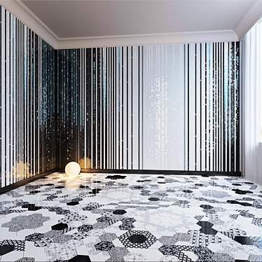 Title: NATUCER & FAP Tile Mosaic 3D model image 1 