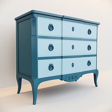 Deluxe Crown Chest 3D model image 1 