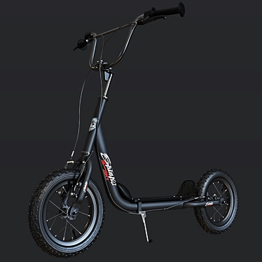 Novatrack Scooter 3D model image 1 