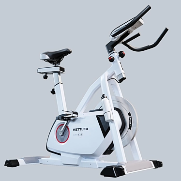 Kettler Fitness Bike: Get Fit in Style 3D model image 1 