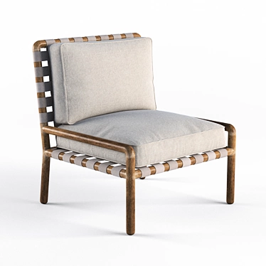 Quigley Lounge Chairs: Timeless Elegance by Samuel Marx 3D model image 1 