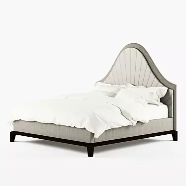 Elegant Reina Bed by Marko Kraus 3D model image 1 