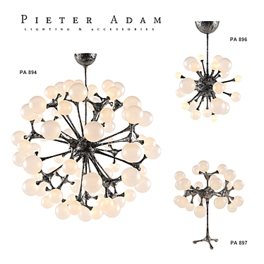 Organic Atomic Lighting Collection 3D model image 1 