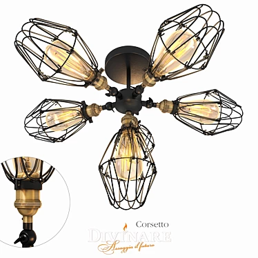 Divinare - Corsetto - set of fixtures.