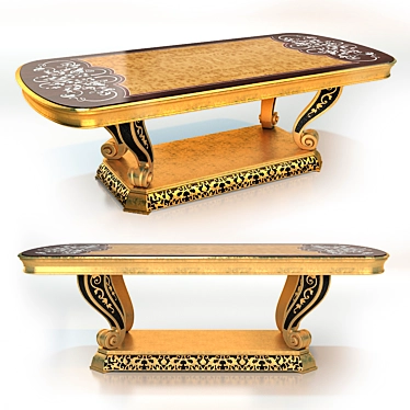 Royal Palace Art506 Table by Arredamenti 3D model image 1 