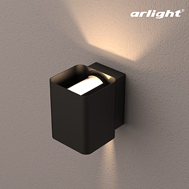 Title: LGD-Wall-vario LED Façade Light 3D model image 1 