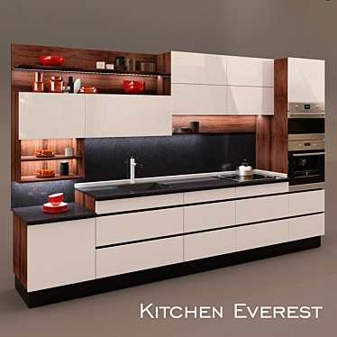 Ultimate Kitchen Everest 3D model image 1 