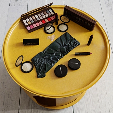 Essential Beauty Collection: Focallure, NYX, Popfeel 3D model image 1 