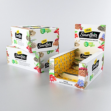 SmartBar Muesli Box 3D model image 1 