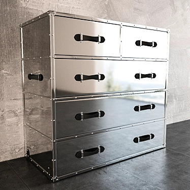 Elegant Catalina Chest: Timeless Design 3D model image 1 