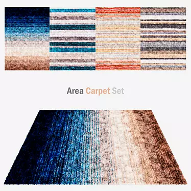 Carpets with long pile | Area carpet set