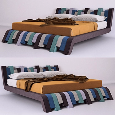Elevate Your Sleep: Cu.bed_Bolzan Letti 3D model image 1 