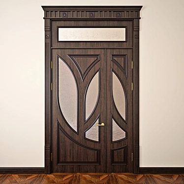 Classic Elegance: Timeless Door 3D model image 1 