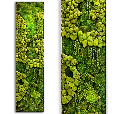 Tropical Paradise Jungle Panel 3D model image 1 