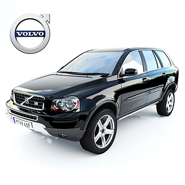 Reliable Luxury: Volvo Sedan 3D model image 1 