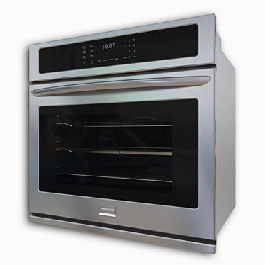 Sleek Stainless Steel Frigidaire 3D model image 1 