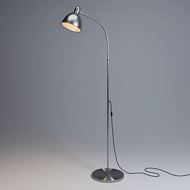 Elegant CoronaFloor Lamp 3D model image 1 